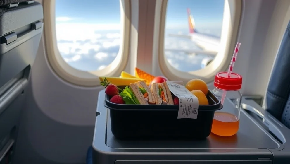 Får man äta medhavd mat på flyget