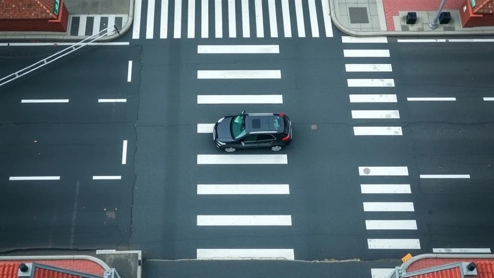 Hur långt från övergångsställe får du parkera