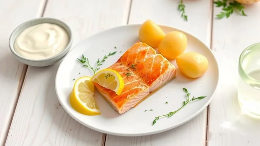 Kall sås till lax och potatis som passar perfekt