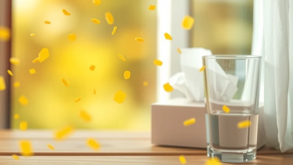 Kan man ha ont i halsen av pollen