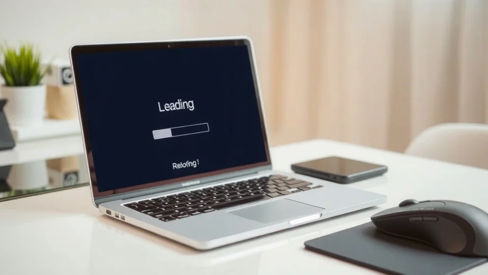 Starta om MacBook Pro som hängt sig