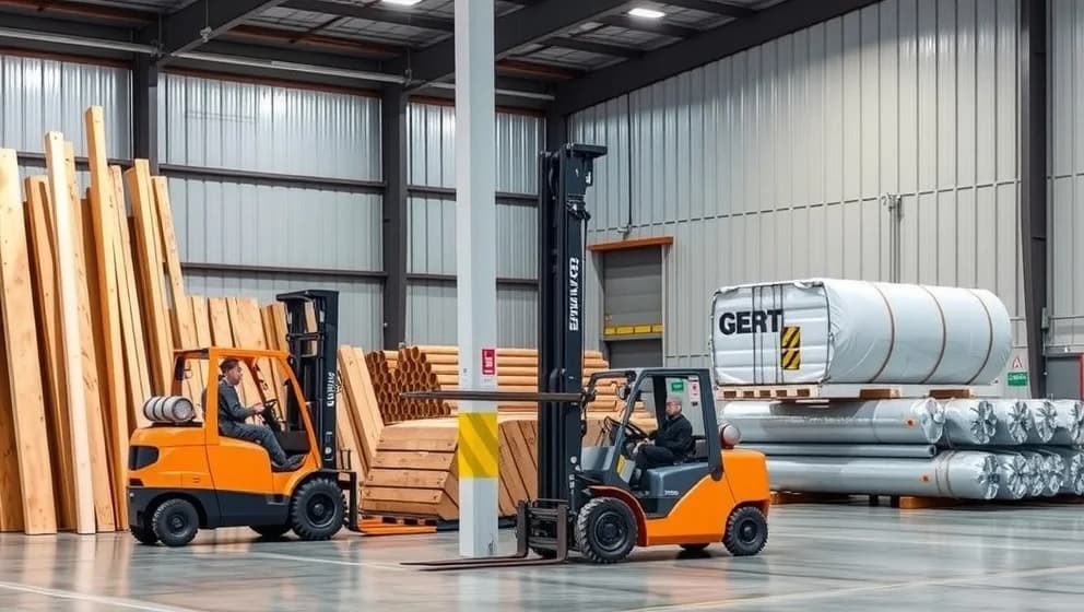 Vilken trucktyp lyfter avlångt gods bäst